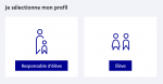 Sélectionnez votre profil